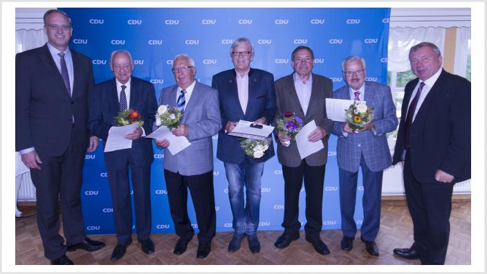 Ehrung 40 Jahre Mitgliedschaft 2017